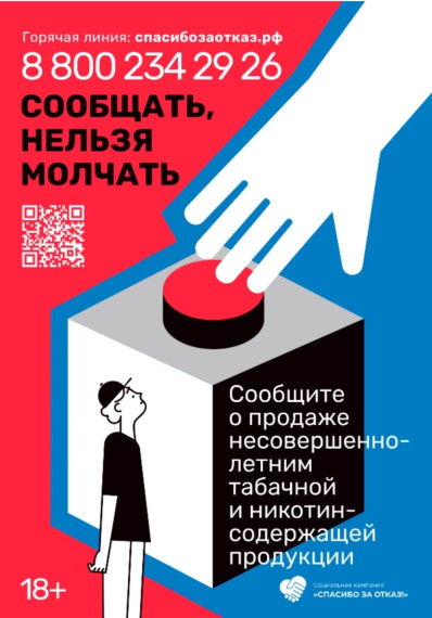 Скажем нет продаже сигарет детям!.