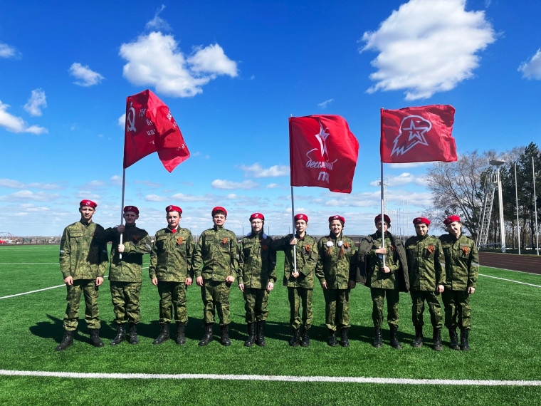 Марш Победы Омского муниципального района.